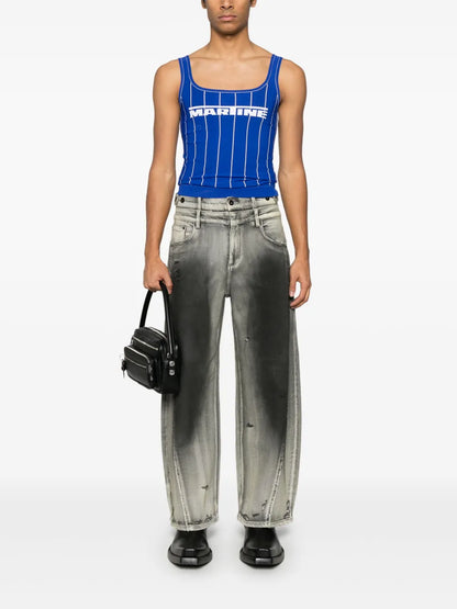 Logo-Print Vest