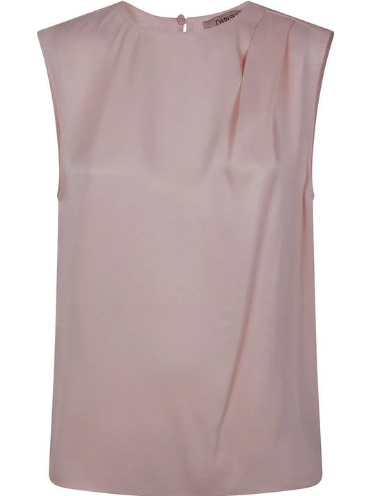 Pleat-Detail Top