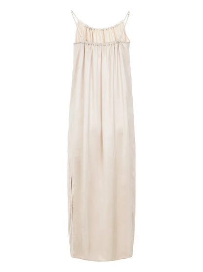 Satin Midi Dress