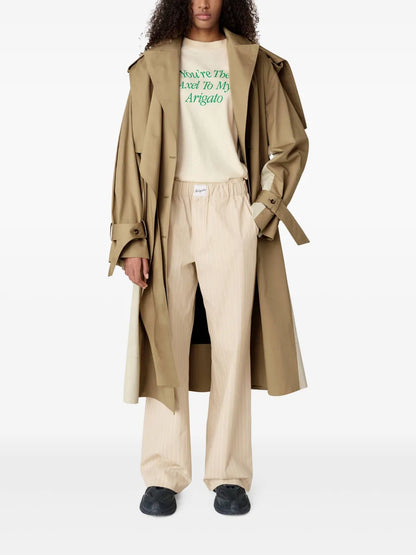 Striped Cotton Trousers