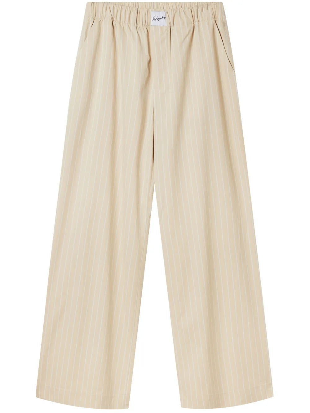 Striped Cotton Trousers