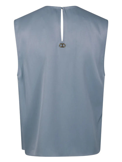 Pleat-Detail Top