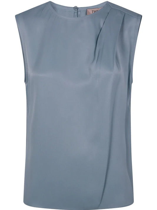 Pleat-Detail Top