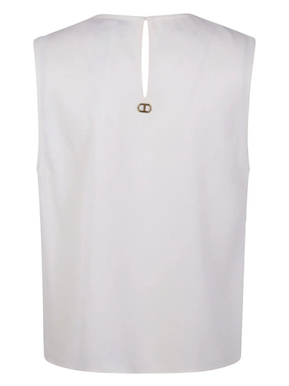 Pleat-Detail Top