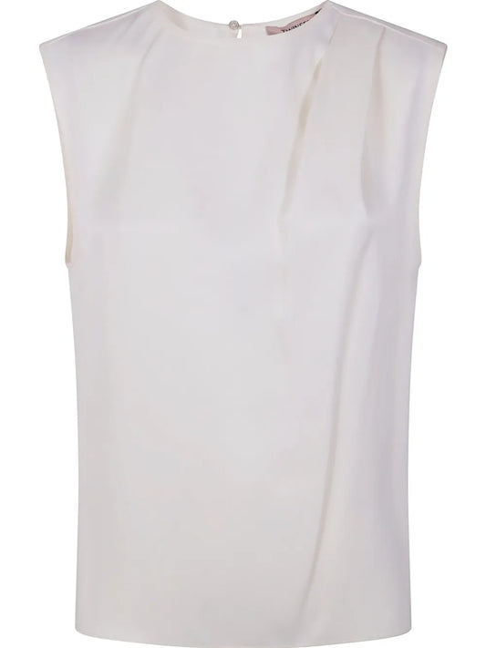 Pleat-Detail Top