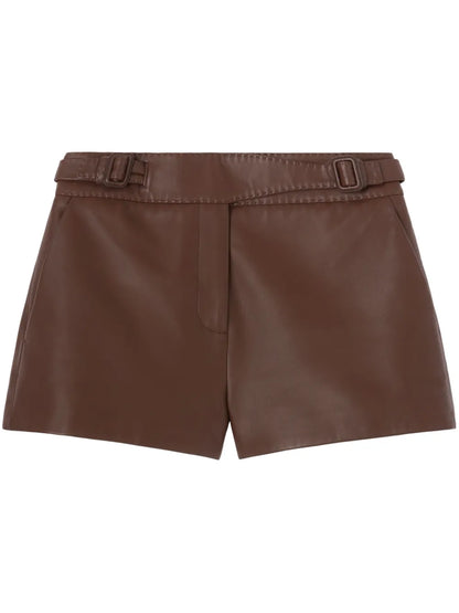 Leather Shorts