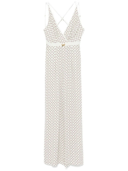 Monogram-Print Jumpsuit