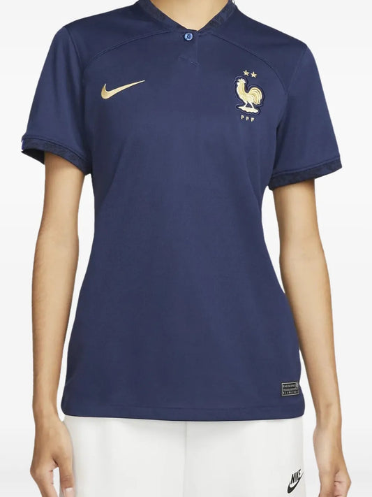 Fff 22/23 Stadium Home Dri-Fit "Midnight Navy/Metallic" Soccer Jersey
