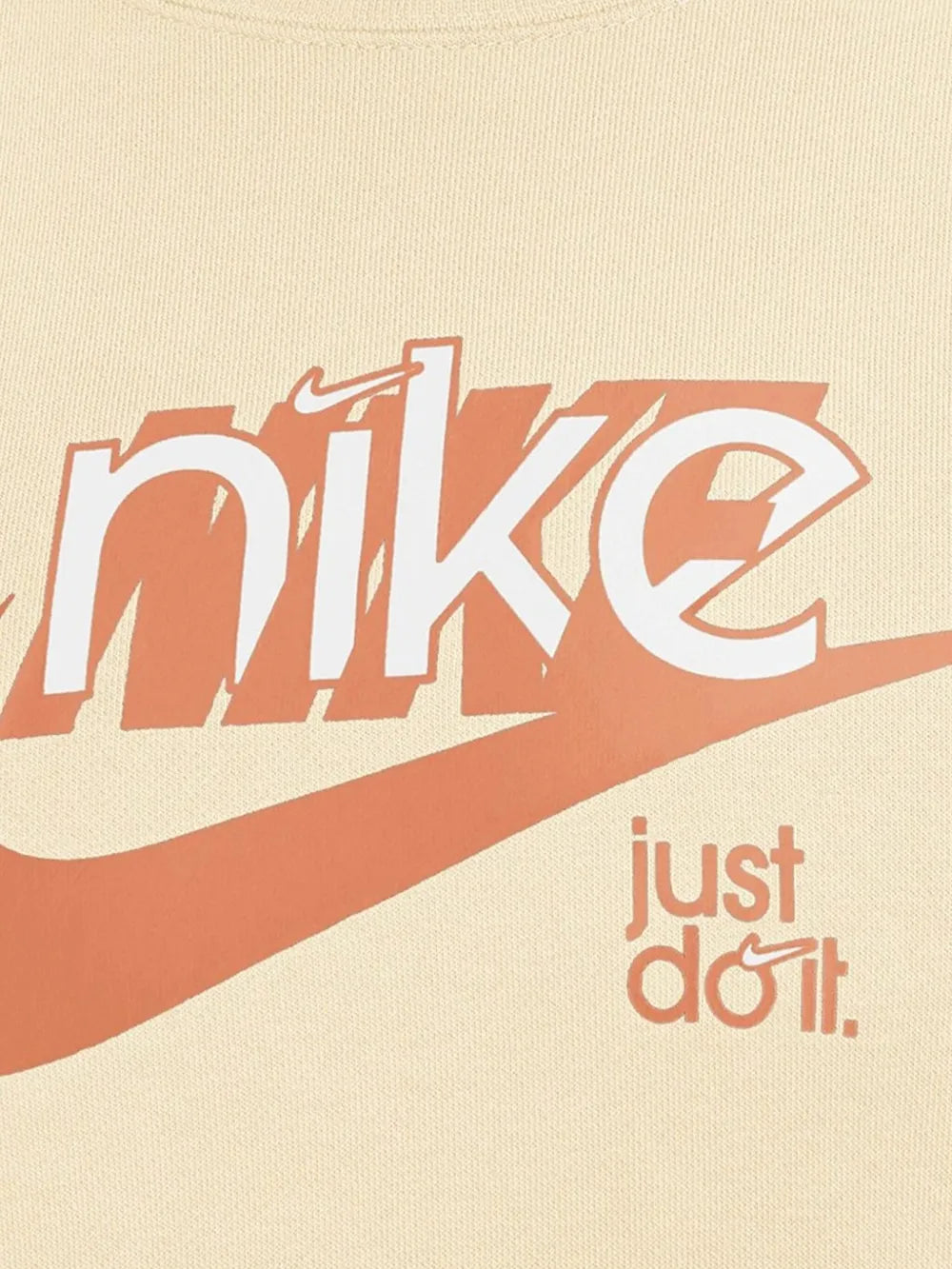Swoosh "Coconut Milk/Amber Brown/White" Sweatshirt