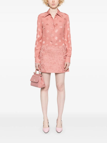Brocade Mini Skirt