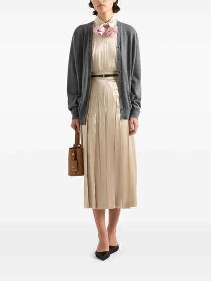 Satin Crepe Skirt