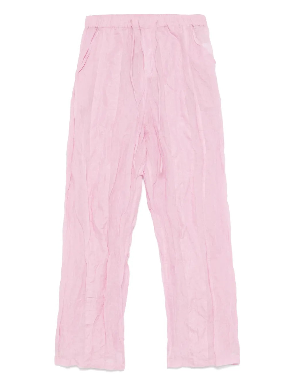 Crushed Multi-Panelled Trousers