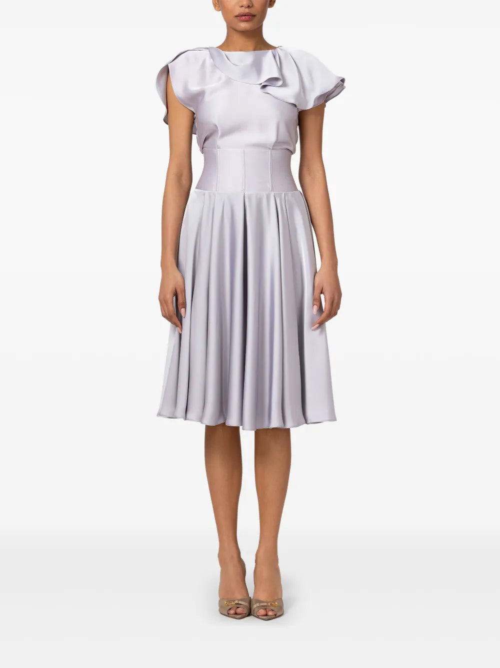 Flap Midi Dress