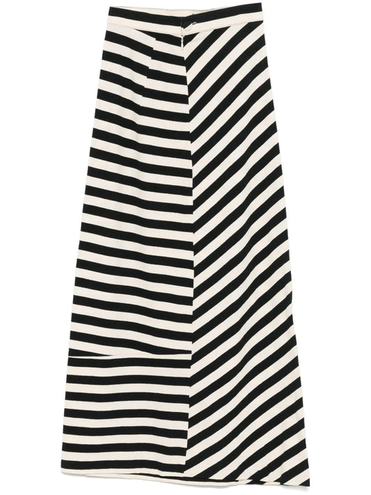 Striped Maxi Skirt