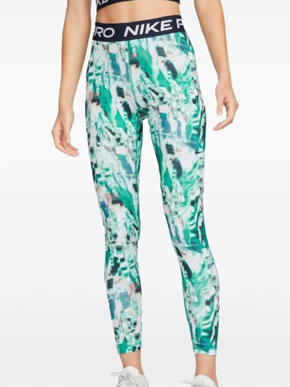Dri-Fit "Malachite / Obsidian" Leggings