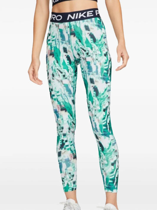 Dri-Fit "Malachite / Obsidian" Leggings