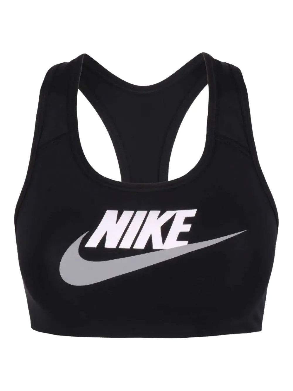 Dri-Fit Swoosh Medium-Support "Black/White" Sports Bra