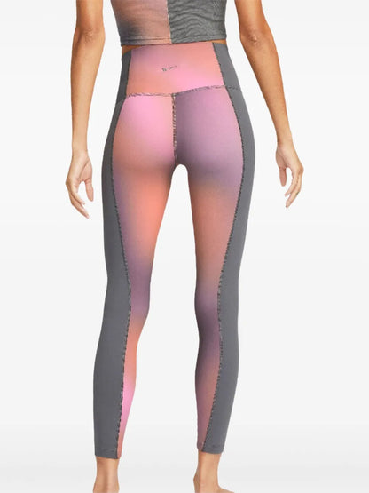 Dri-Fit "Iron Grey/Multicolour" Yoga Leggings