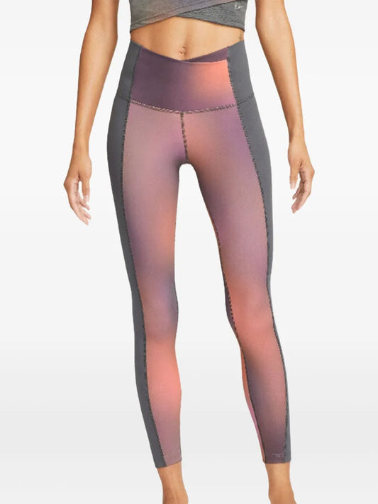 Dri-Fit "Iron Grey/Multicolour" Yoga Leggings