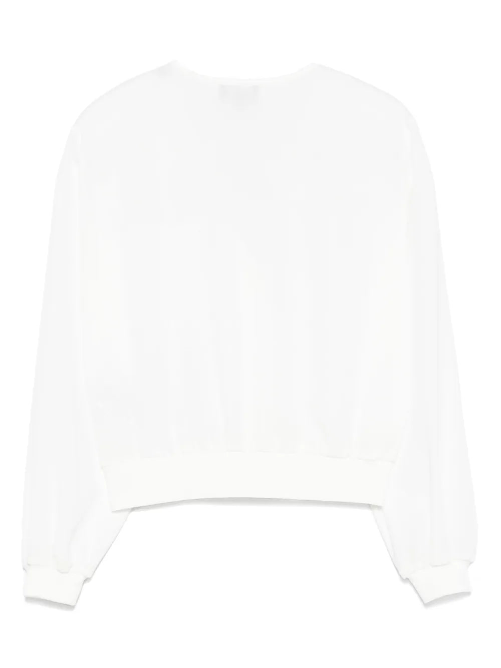 Logo-Embroidered Blouse