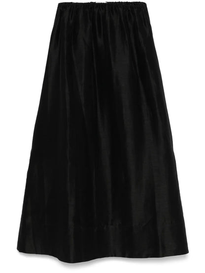 A-Line Midi Skirt