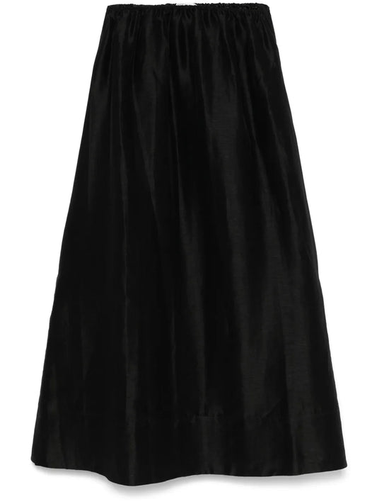 A-Line Midi Skirt