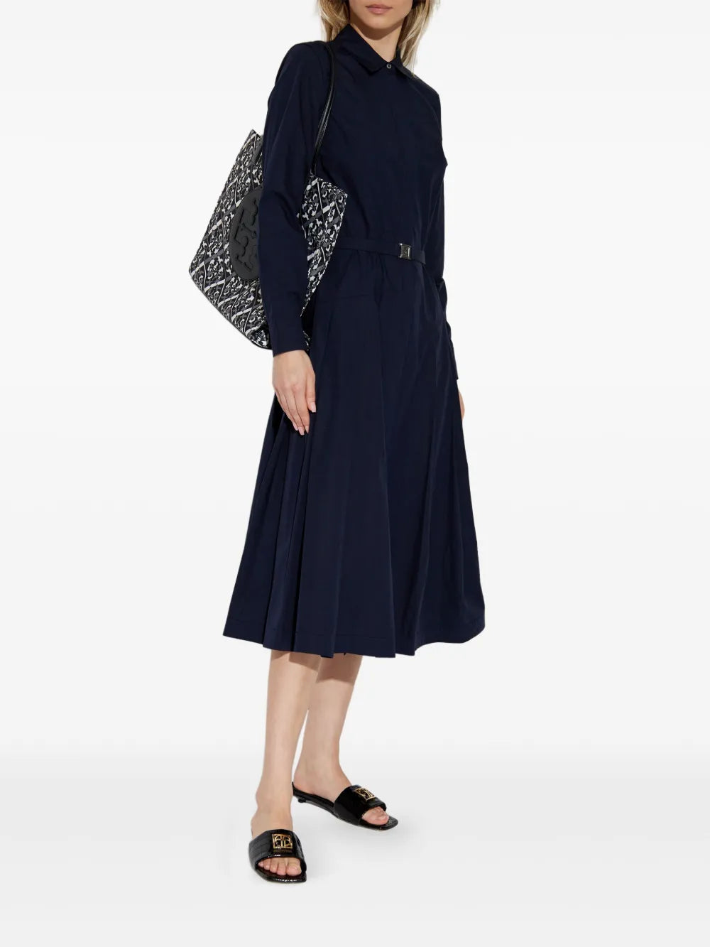 Belted Midi Dress