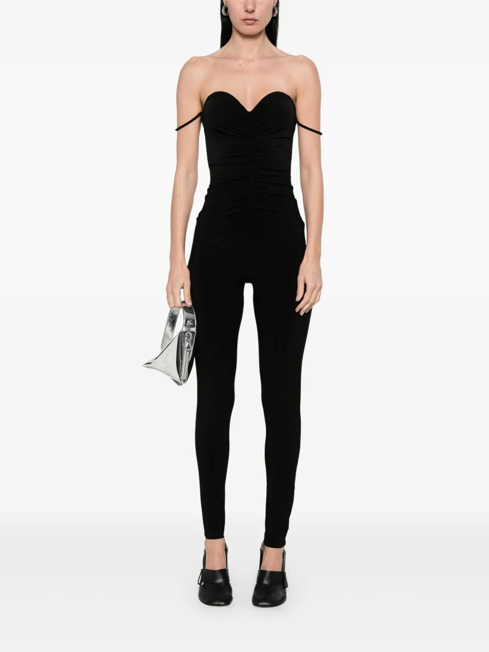 Shirred Jumpsuit