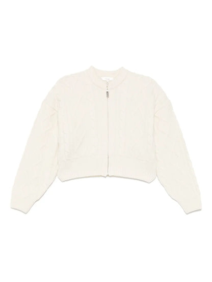 Cable-Knit Cardigan