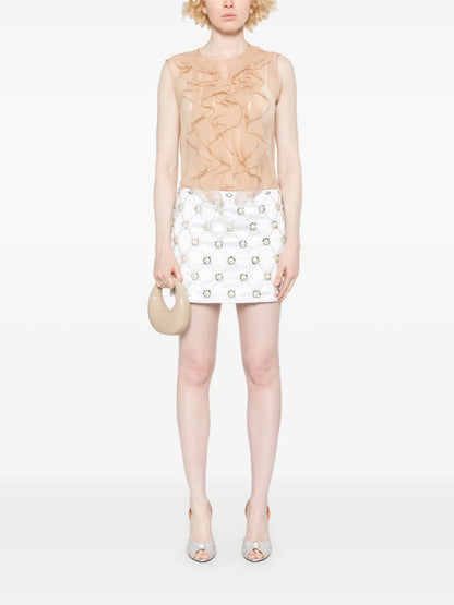 Ruffle-Detail Blouse