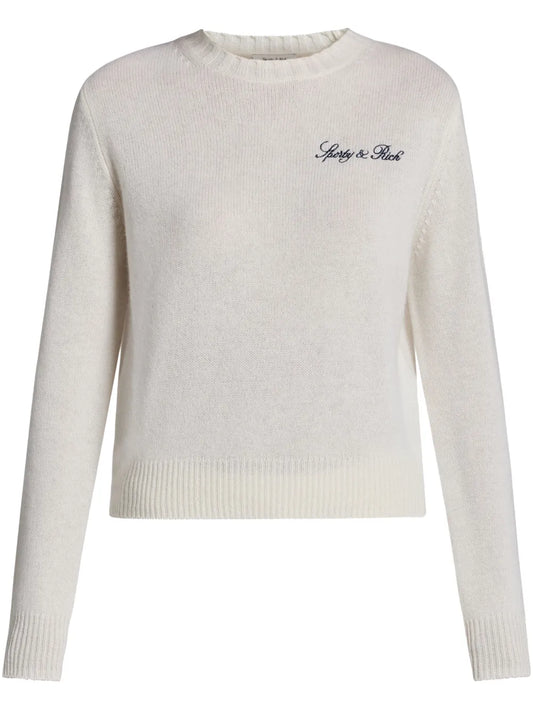 Logo-Embroidered Jumper