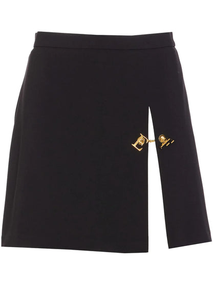 Logo Lettering Mini Skirt