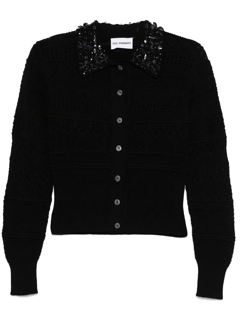 Openwork Cardigan