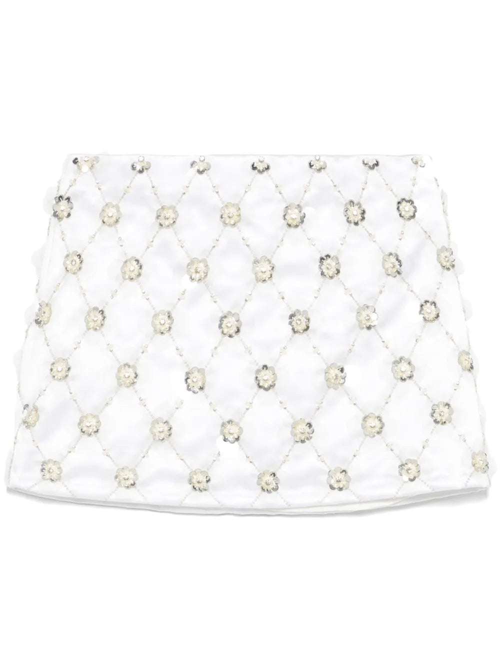 Sequin-Embellishment Mini Skirt