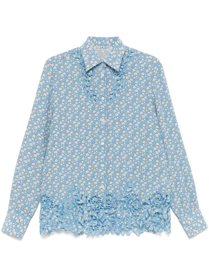 Floral-Print Shirt