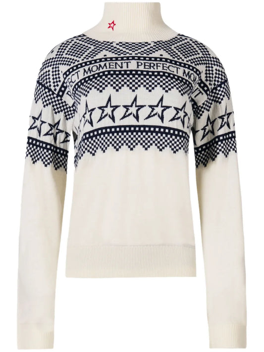 Intarsia-Knit Sweater