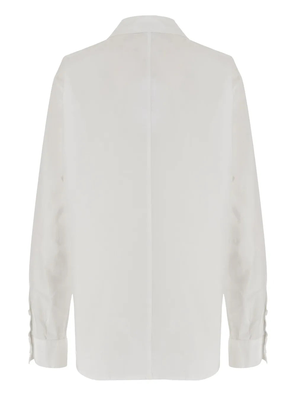 Double-Breasted Cotton Blazer
