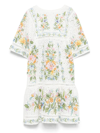 Broderie-Anglaise Beach Dress