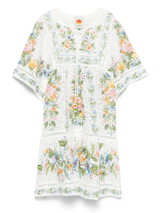 Broderie-Anglaise Beach Dress
