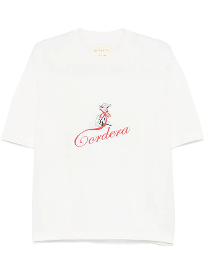 Logo-Embroidered Merino T-Shirt