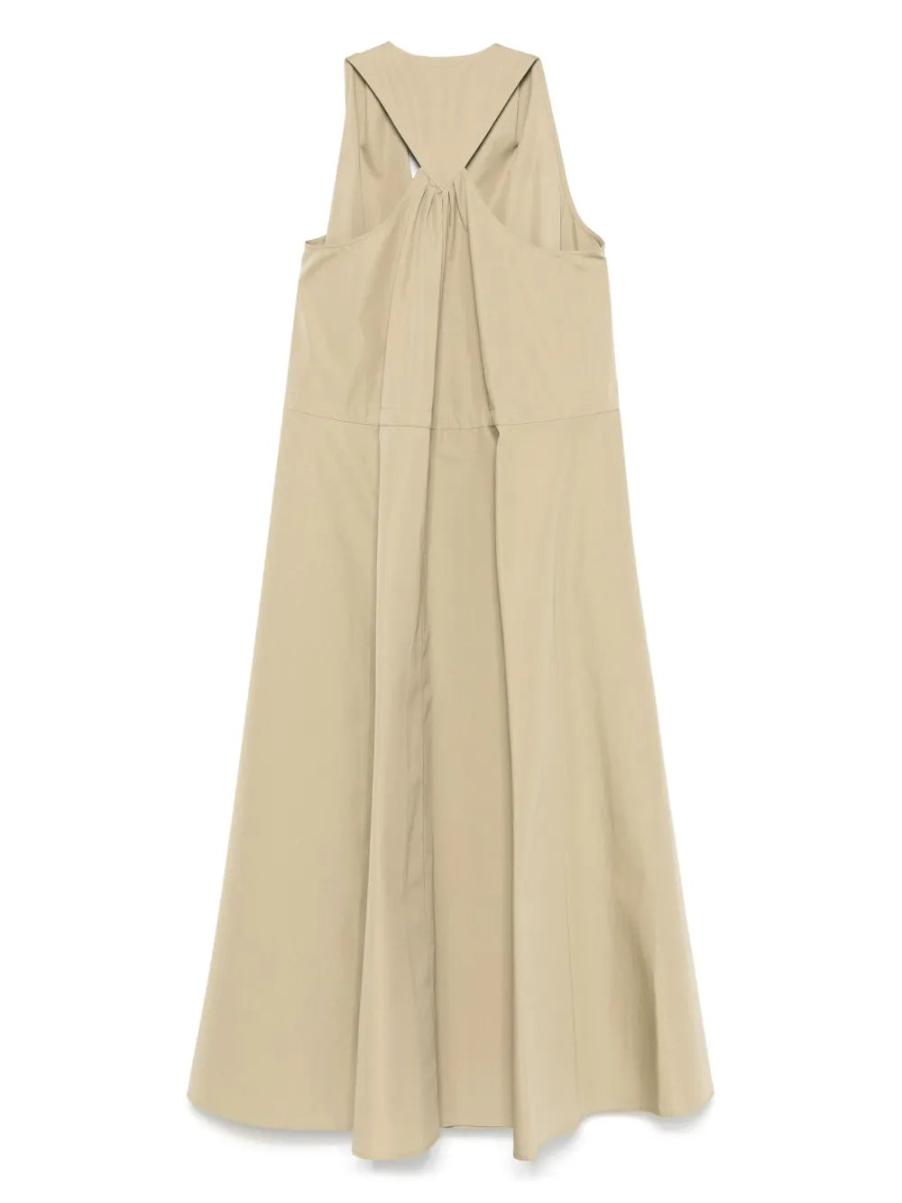 Cotton Poplin Midi Dress