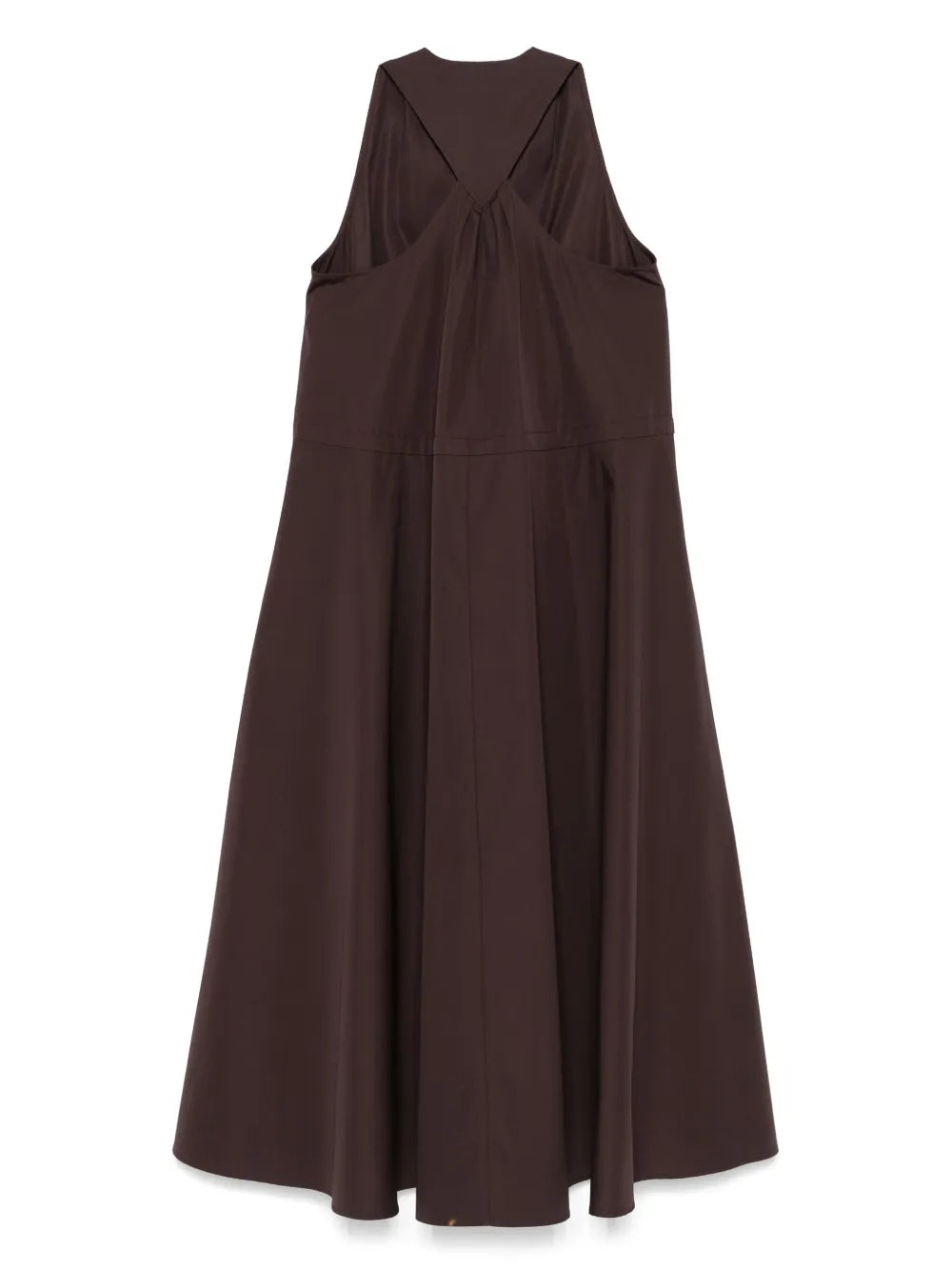 Cotton Poplin Midi Dress