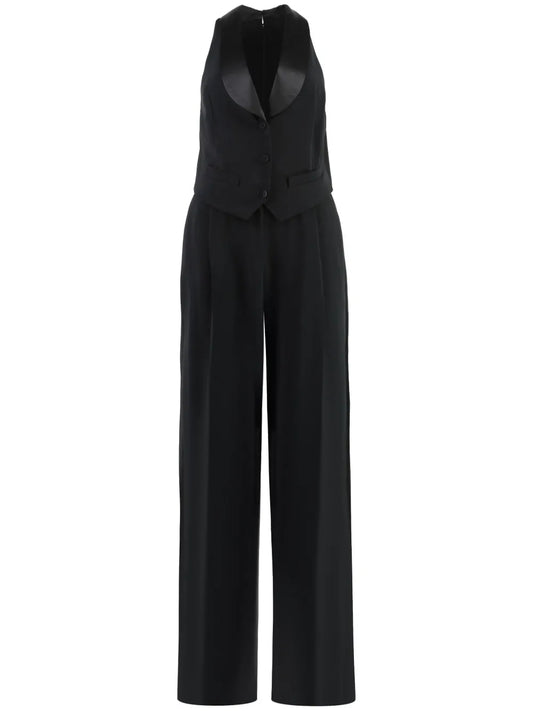 Tuxedo Jumpsuit
