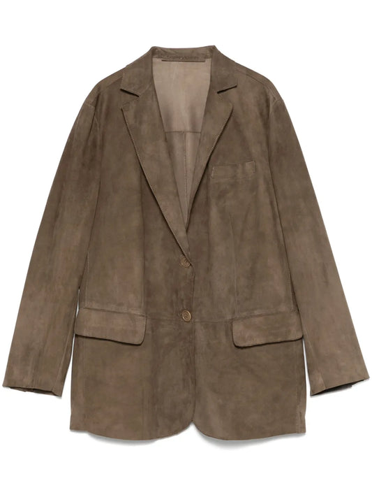 Suede Blazer