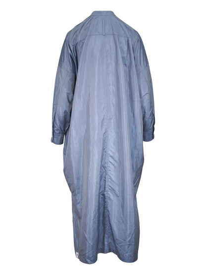 Satin Shirt Dress