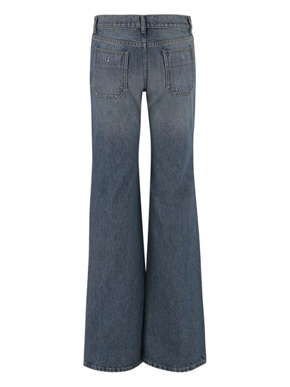 Cotton Flared Jeans