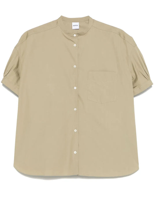 Short-Sleeve Poplin Shirt
