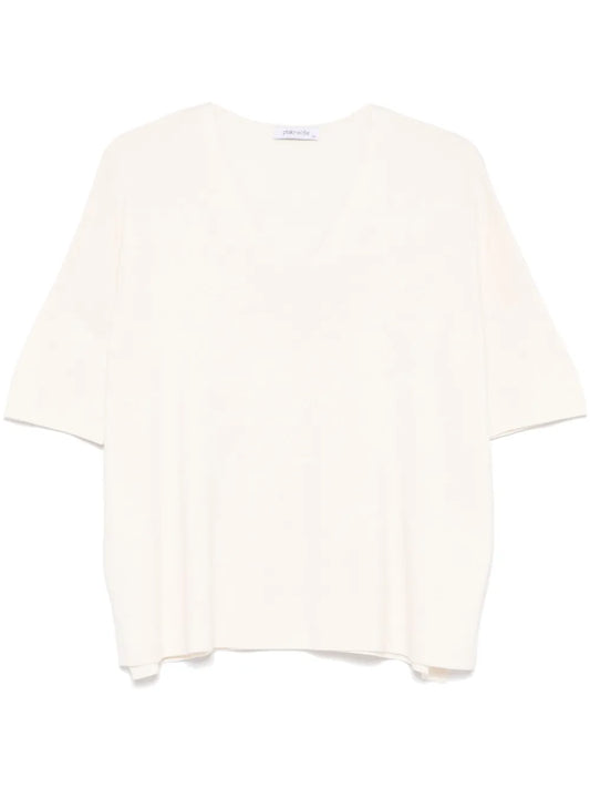 Fine-Knit T-Shirt