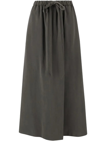 Silk-Blend Skirt