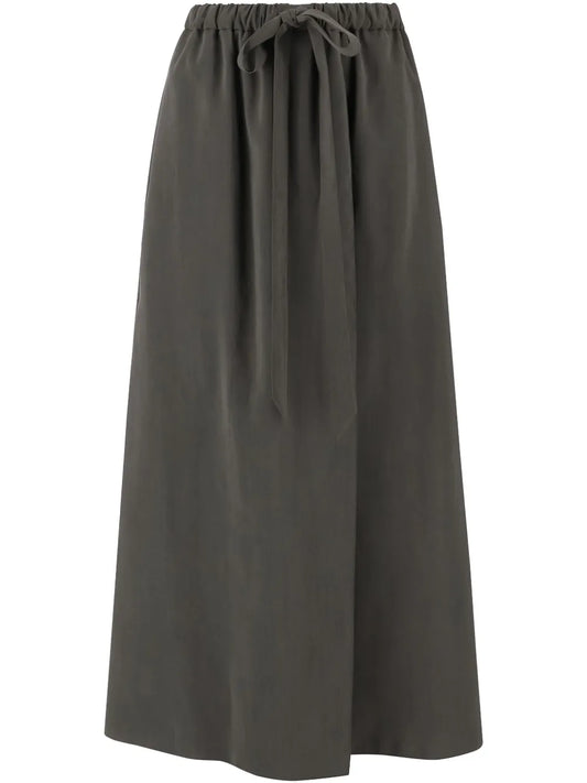 Silk-Blend Skirt